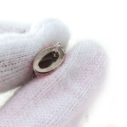 Hermes Mini Pop H Pendant Mini Pop H Pendant Necklace Pink Silver With Box And