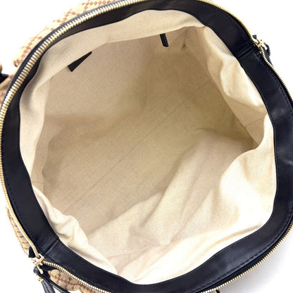 Gucci Sookie Guccissima Leather Brown Handbag Gold 223974