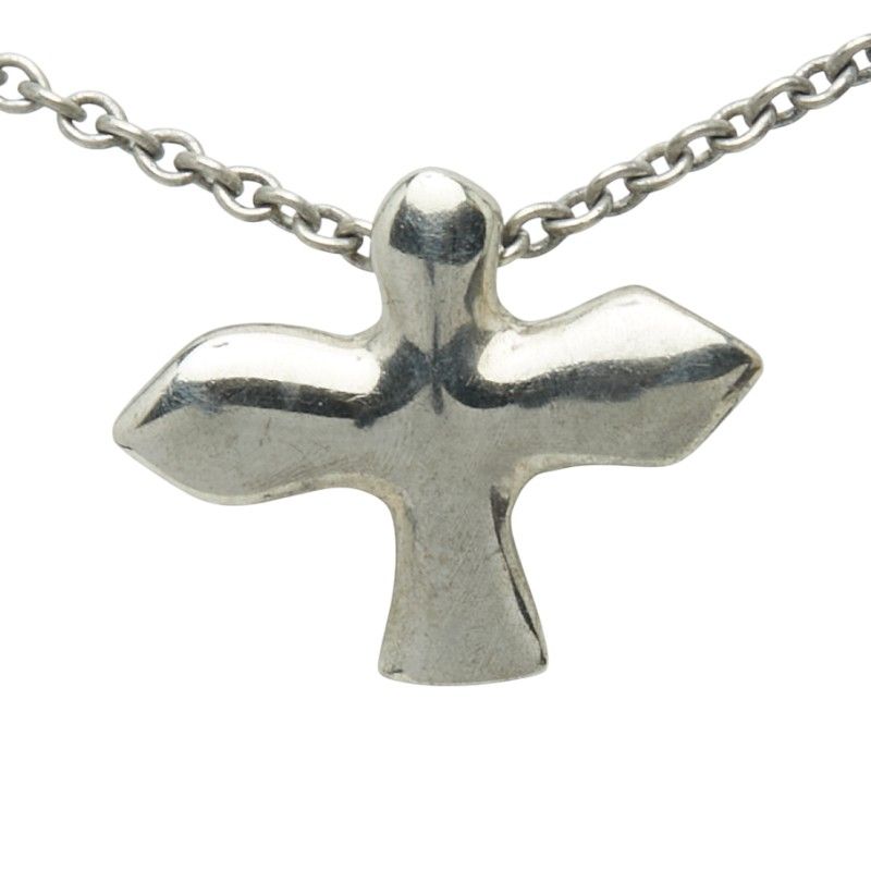Tiffany & Co Bird Cross Sv925 Silver Ladies Tiffany & Co