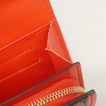 SALE Louis Vuitton Wallet Monogram Portefeuille Flor M64587 Brown Cocori Ladies