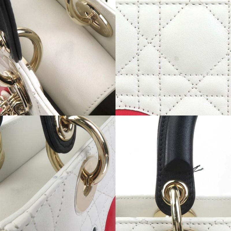Christian DIOR Shoulder Bag Handbag Dior Amour Lady Dior