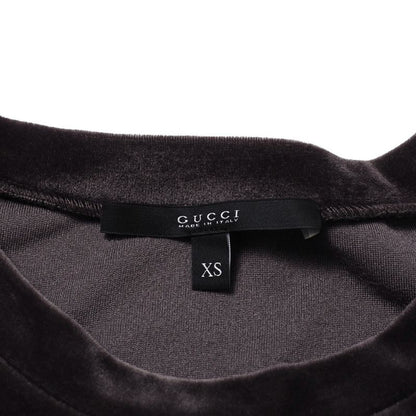 Gucci Dress Size XS Velour Dress Interlocking G Logo Made In Italy 20241212