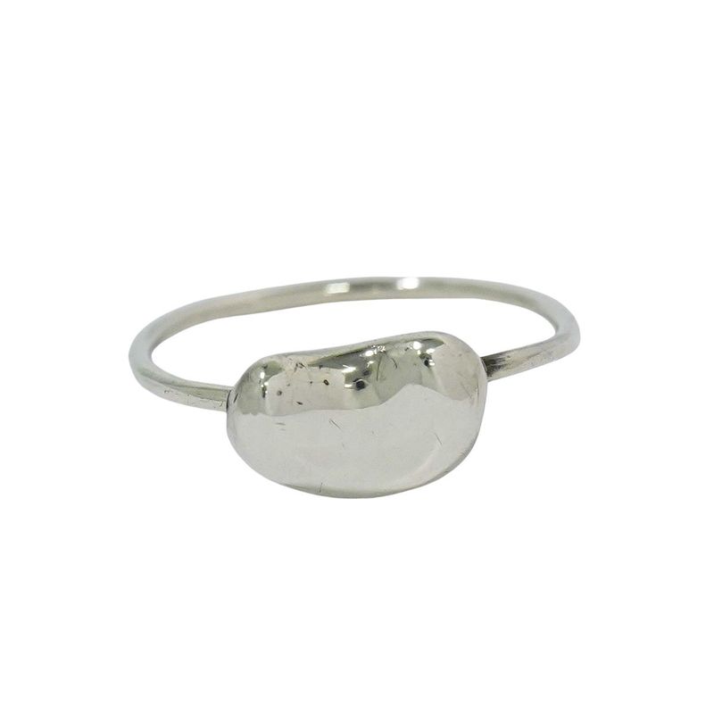 Authentic Tiffany & Co Tiffany & Co Bean Sterling Ring #7.5 Silver Bean Jewelry