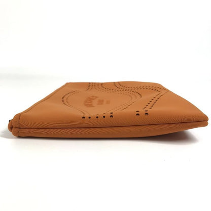Hermes Pouch Neobain MM Polyamide Orange