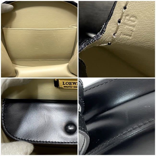 Loewe Handbag Black Anagram Calf