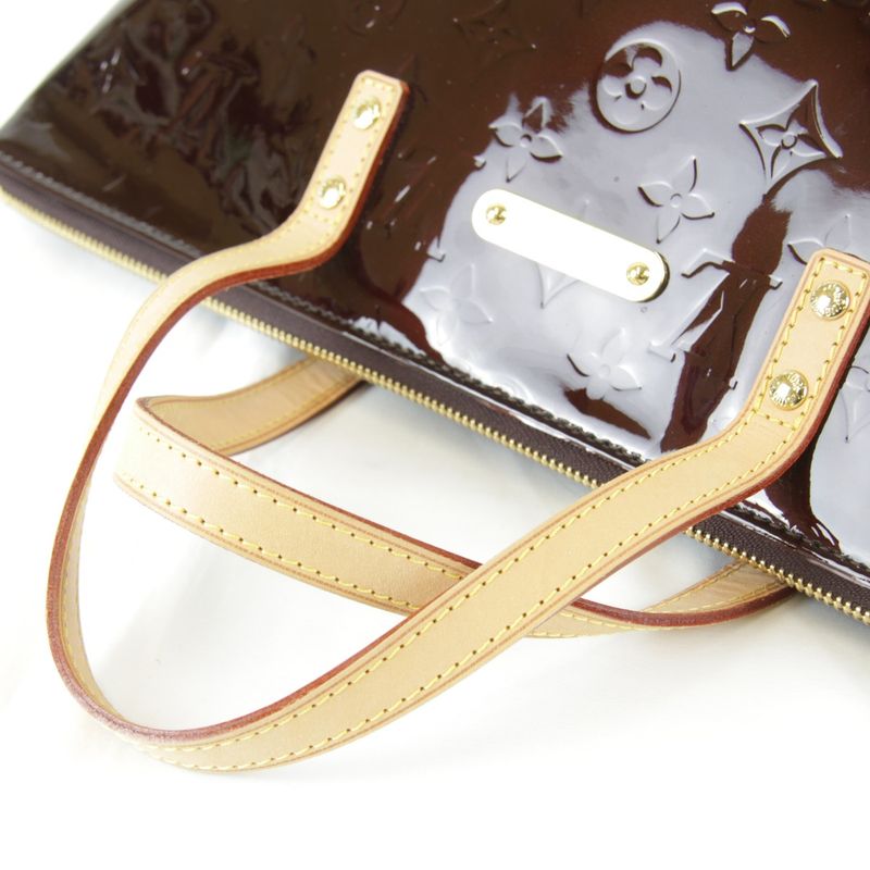 Louis Vuitton M93585/serial Unknown Vernis Perveu PM Amarante Tote