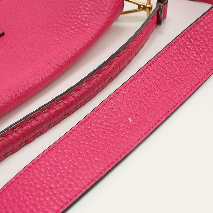 Fendi Baguette 8br600 Handbag Leather Women