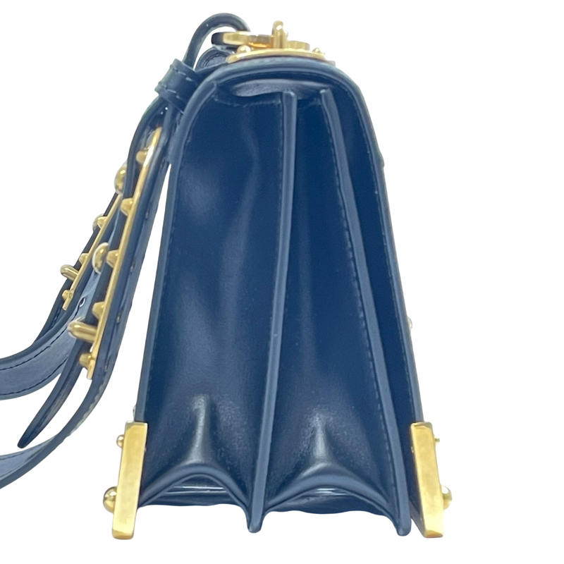 Prada Shoulder Bag 1bd045 Cahier Black A25-443