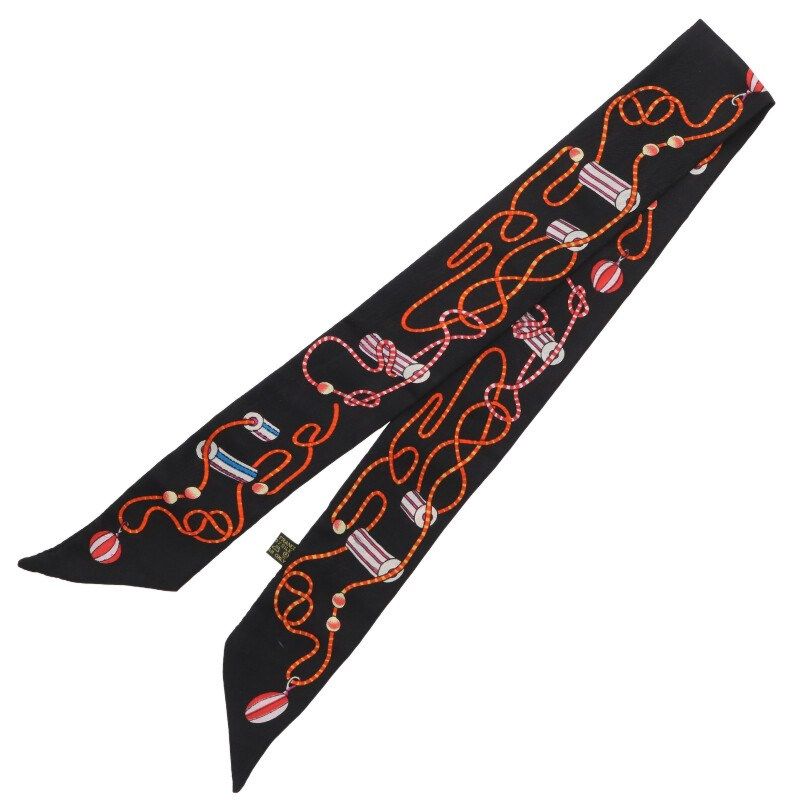 Hermes Twilly Do Re Boucles Dre Bookle Scarf Women