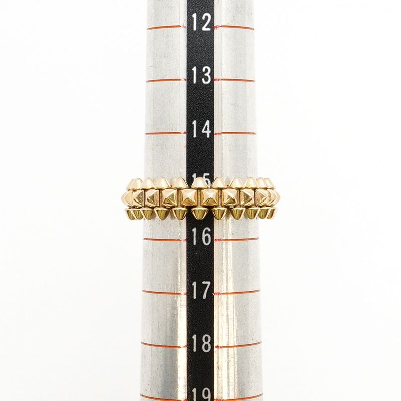 Cartier Ring Crush 18K Pink Gold Pink Gold #56 Men Women Unisex