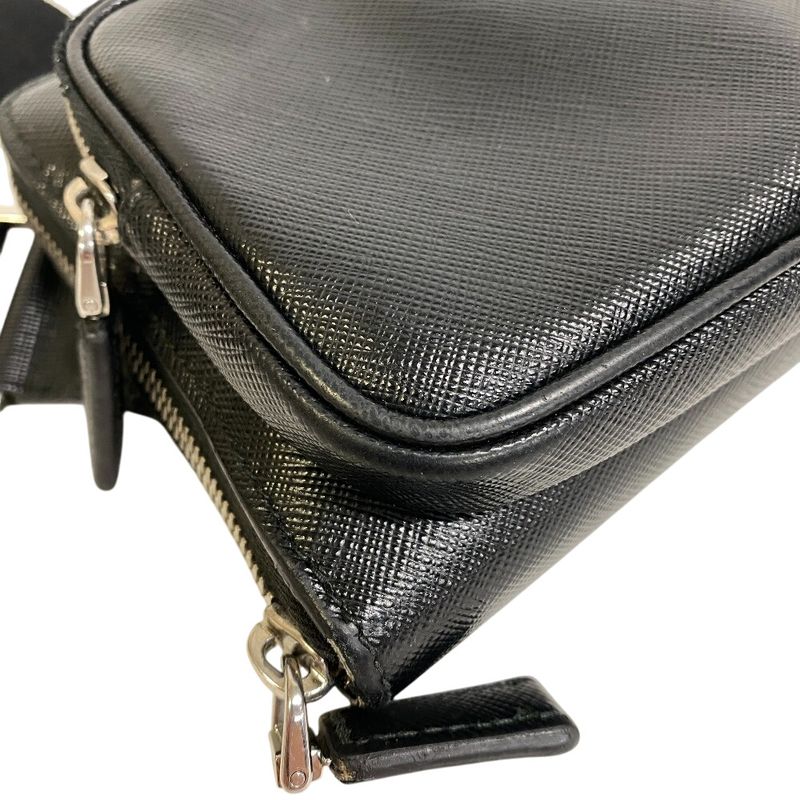 Prada 2vh156 Waist Pouch Triangle Logo Plate Body Bag Cabas  Brand Shoulder