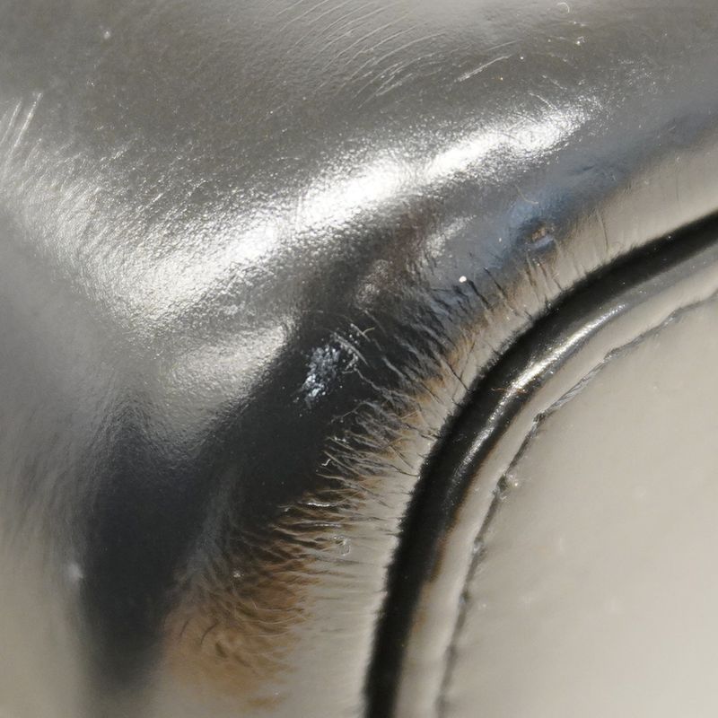 Chanel Shoulder Bag Gabrielle De Leather Black Gold/silver Hardware Women