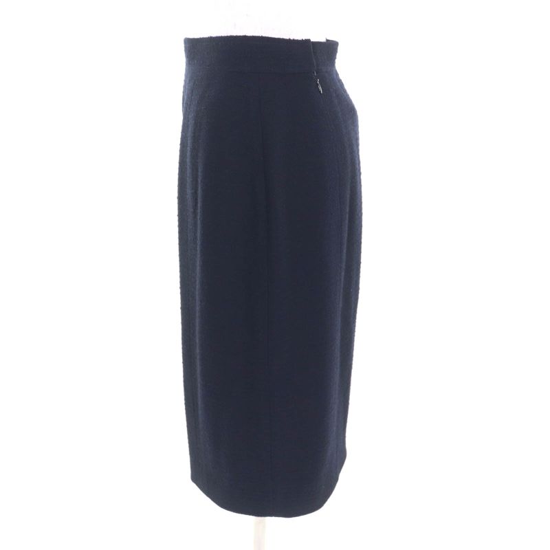 CHANEL Boutique CHANEL Boutique Vintage 100% Wool 90's Collarless Front Open