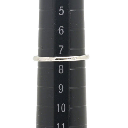 Cartier Solitaire Ring #48 Approx 8 Pt950 Diamond 0.35ct E-vs1-ex