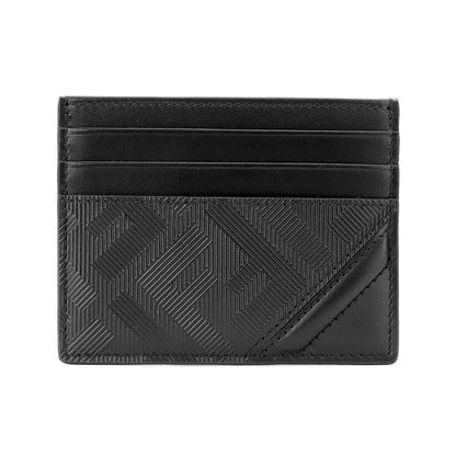 Fendi Card Case Shadow Diagonal Black