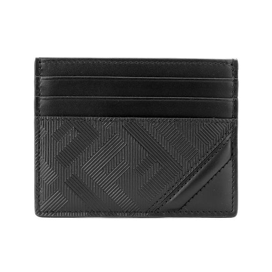 Fendi Card Case Shadow Diagonal Black