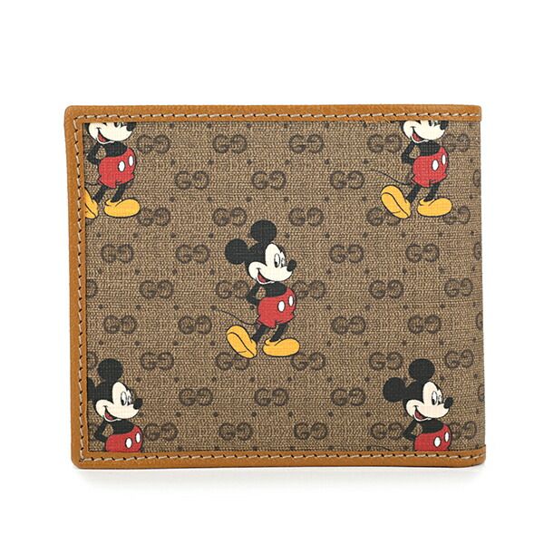 Gucci Bifold Wallet Disney X Gucci Beige/ebony