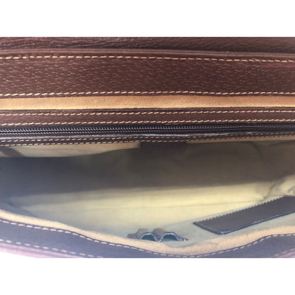 Gucci Men's Business Bag Briefcase Leather 015 123 3680 Brown