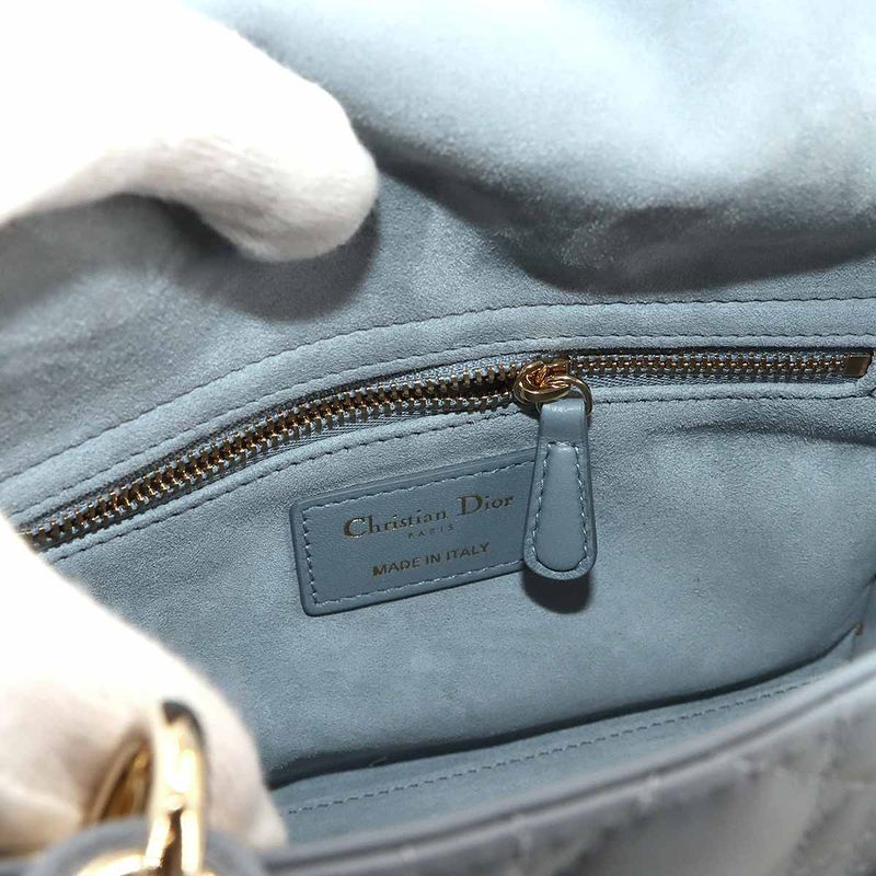 Christian DIOR Canage Lady Dior My Abcdior Small 2way Hand Bag 90291027