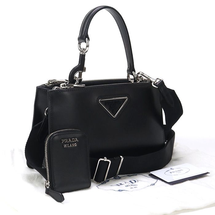 Prada 2WAY 1ba314 2AIX F0xd9 Handbag Calf Womens