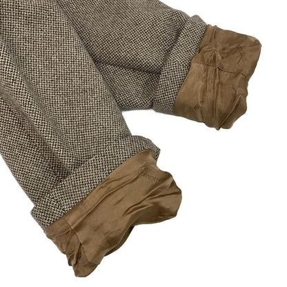 Hermes Coat Size 52 Men - Pt9201 Dark Brown And Ivory Long Sleeves / Chester /