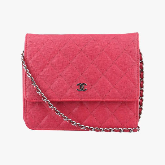Chanel Square Matelasse Red Caviar Skin A84310 24950330