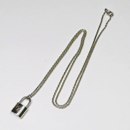 Louis Vuitton Pendant Silver - Lockit Q93559 Ag925 Padlock Necklace