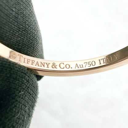 Tiffany & Co V Band Pink Gold Ring Approx 8 U