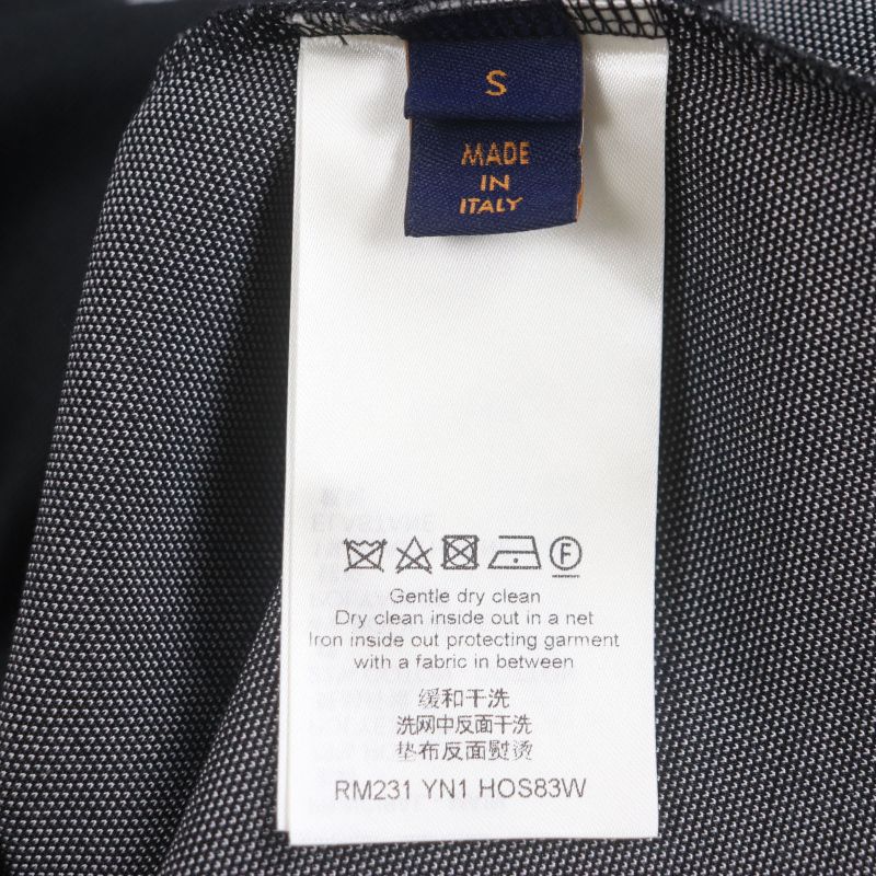  Louis Vuitton 23SS Logo Button Logo Number Ring Short Sleeve Short Sleeve