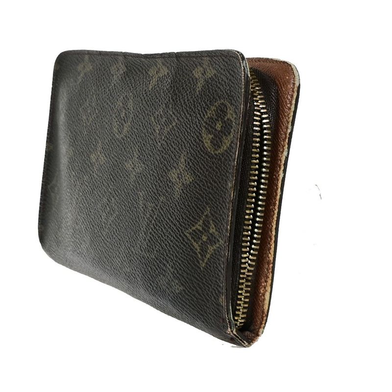 Louis Vuitton Long Wallet Portmonnais Zip Monogram M61727 01fa750