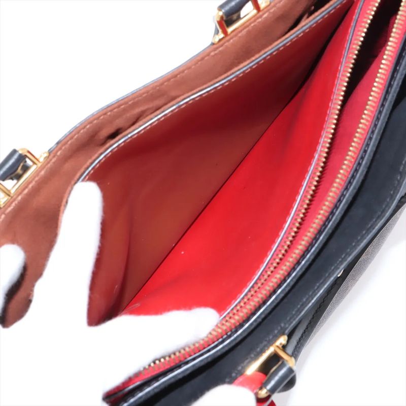 Louis Vuitton Monogram Millefeuille M44254 Leather 2WAY Tote Bag Crossbody