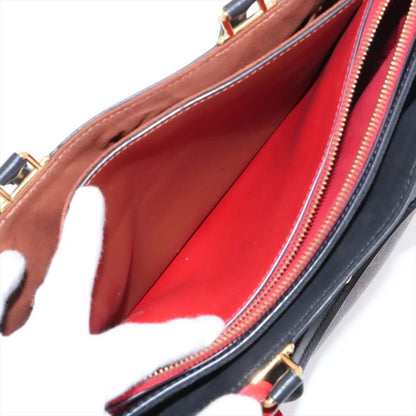 Louis Vuitton Monogram Millefeuille M44254 Leather 2WAY Tote Bag Crossbody