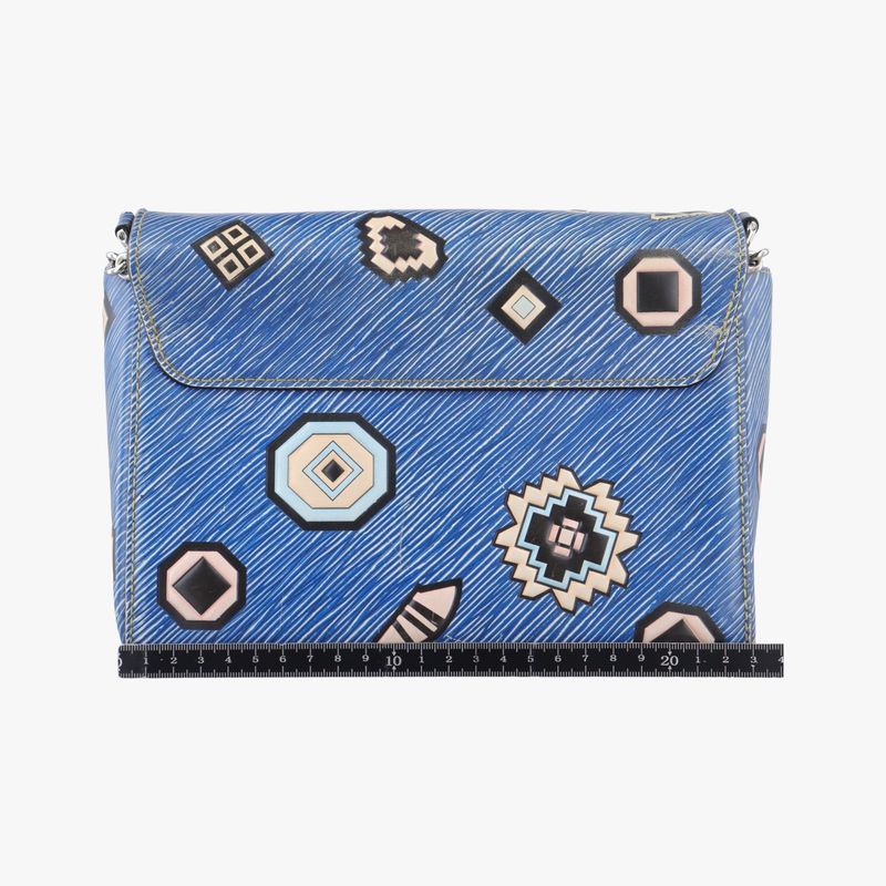 Louis Vuitton Twist MM Blue X Multicolor Epi M54865fl3185