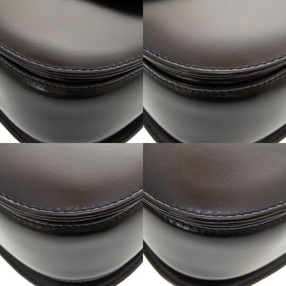 Gucci Bamboo Leather Navy 000 2046 0188 2WAY Handbag Bag 0184 Gucci