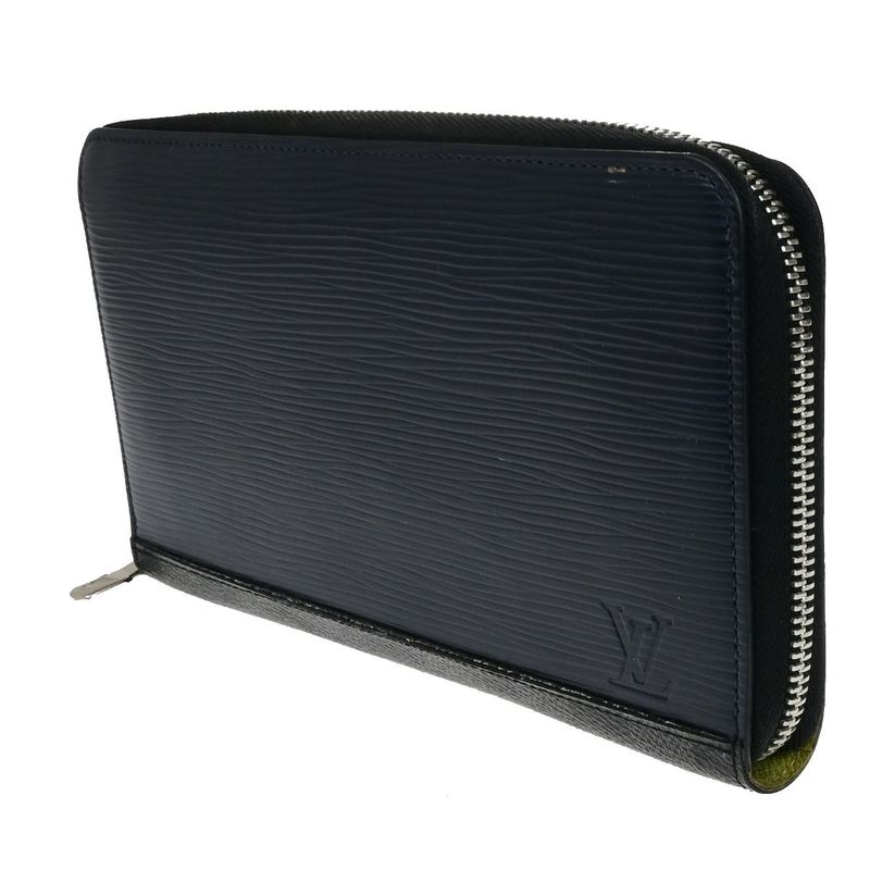 Louis Vuitton Long Wallet Zippy Organizer Wallet Epi Damier Graphite M68227