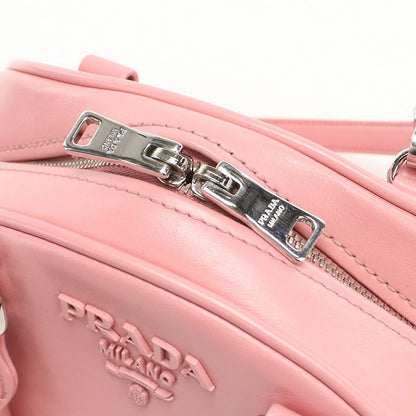 Prada 2WAY Bow Ring Bag 1bb071 Boston Bag Leather Women