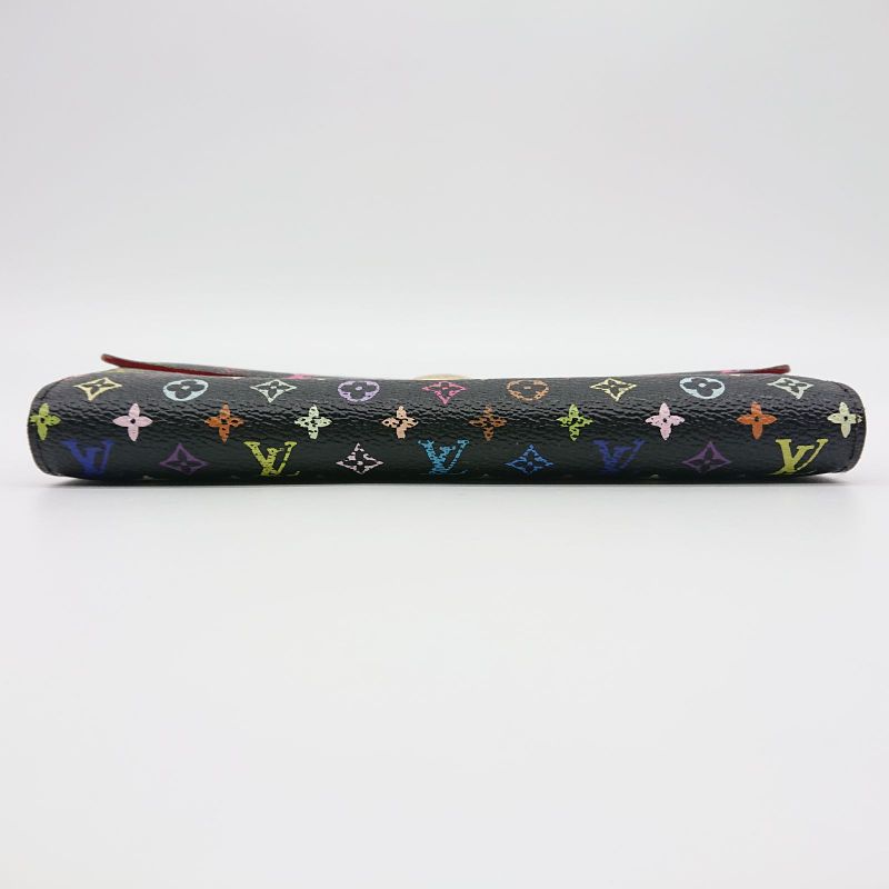 Louis Vuitton Multicolor Sarah Long Wallet Monogram Black Box Storage Bag