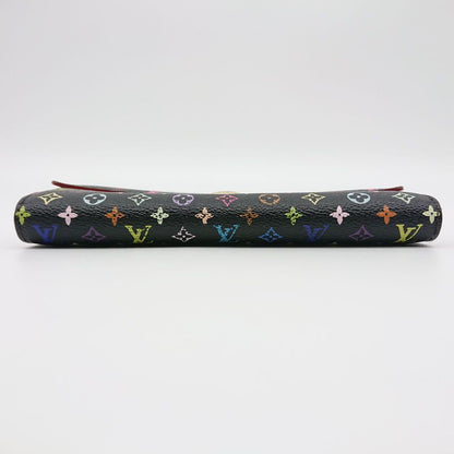 Louis Vuitton Multicolor Sarah Long Wallet Monogram Black Box Storage Bag