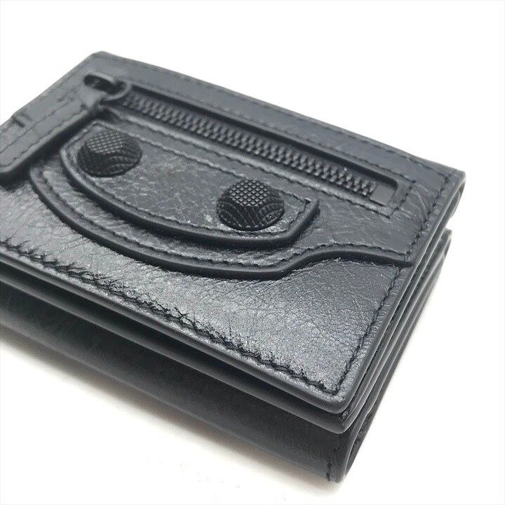 Balenciaga le City Mini Wallet Black Not Released in Japan