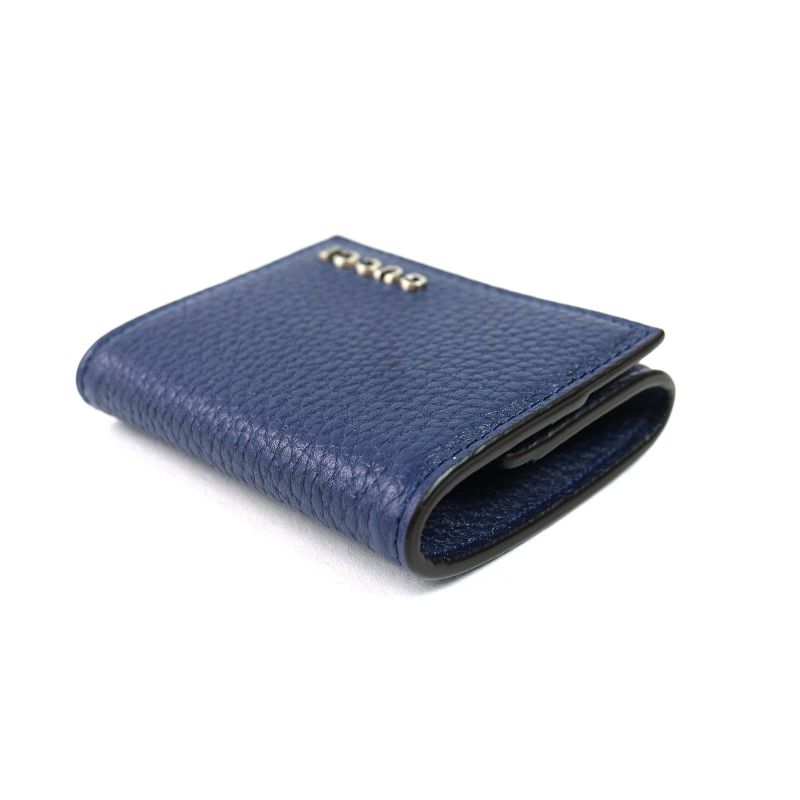 Gucci 771160 Logo Hardware Leather Coin Case Coin Purse Compact Wallet Current