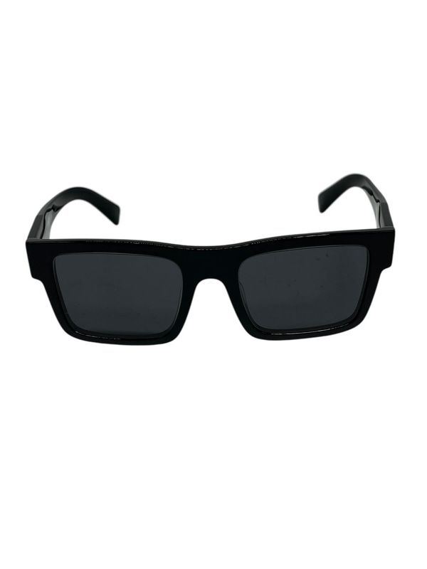 2606 Prada Symbol Sunglass Es Spr19w-F 5220 145 Black Preowned