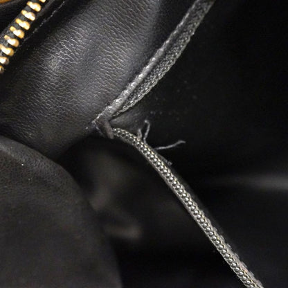 Chanel Shoulder Bag Matelasse Lambskin Black Gold Hardware Women