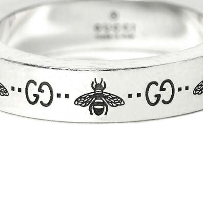 Gucci Ring GG & Bee Silver