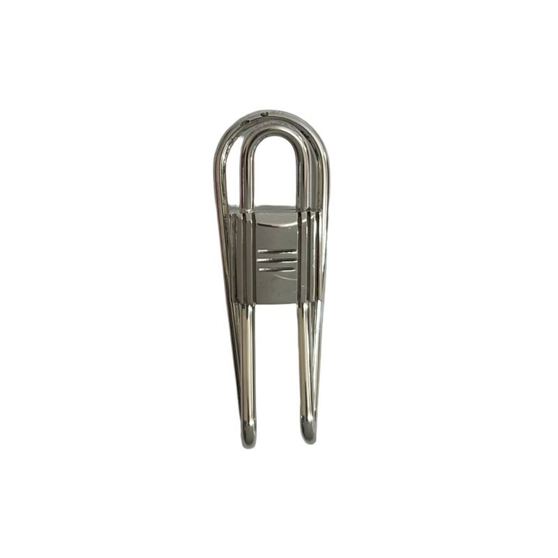 Hermes Cadena Motif Money Clip Silver 925 Bill Scissors