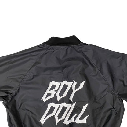 Celine Jacket Boy Doll Print Coach Jacket 2w751495m 48 Size Nylon Black White