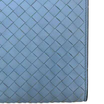 Bottega Veneta Lshaped Zipper Document Case Blueblack