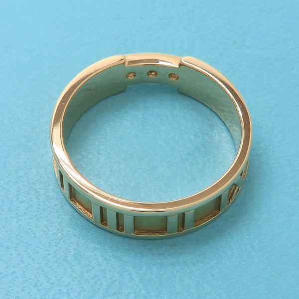 Tiffany & Co Atlas Ring / Diamond 3p#165