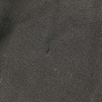 Yves Saint Laurent Wool Gather Top with Shoulder Pads Black M