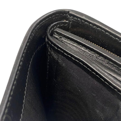 Gucci Bifold Wallet Horsebit 1955 Wallet 621891 Leather Black Gold Hardware