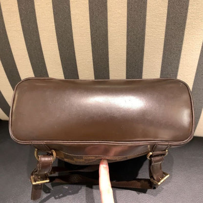 ◎authentic Louis Vuitton Soho Backpack Damier Ebène